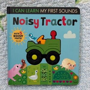 ☘️2/$10☘️Noisy Tractor Sound Book for Kids